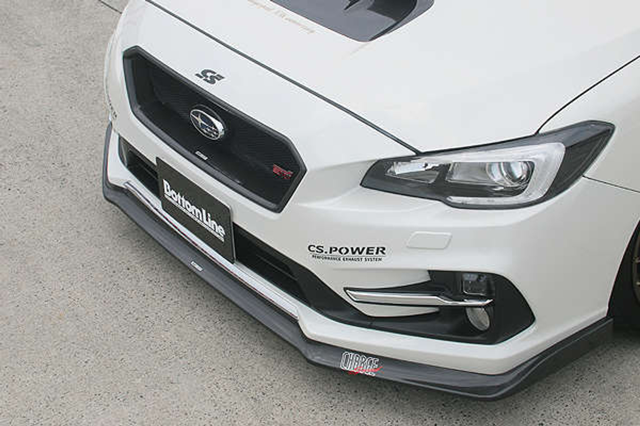 CS9738FLC - Charge Speed JDM 2016.6-2019 Subaru Levorg STi Sports Bumper  C/D/E/F Bottom Line Carbon Front Lip