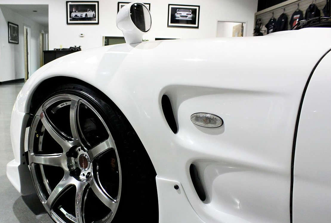 CS710SMFC - 1993-2004 Mazda RX7 FD-3S JDM Style CLEAR Front