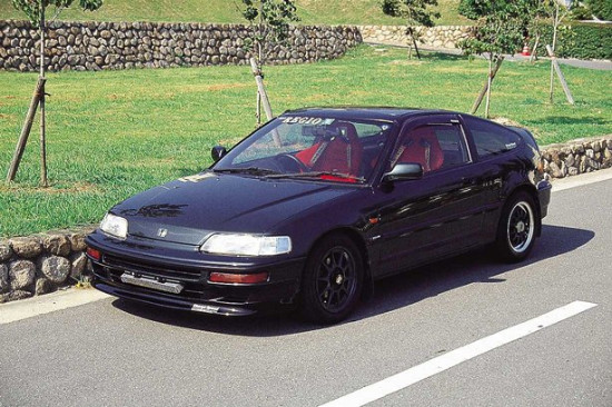 CS310FLCK - Charge Speed 1990-1991 Honda CRX EF8 HB CARBON Front