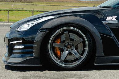 CS831FFCG - Charge Speed 2012-2016 Nissan GTR R35 Chuki Carbon