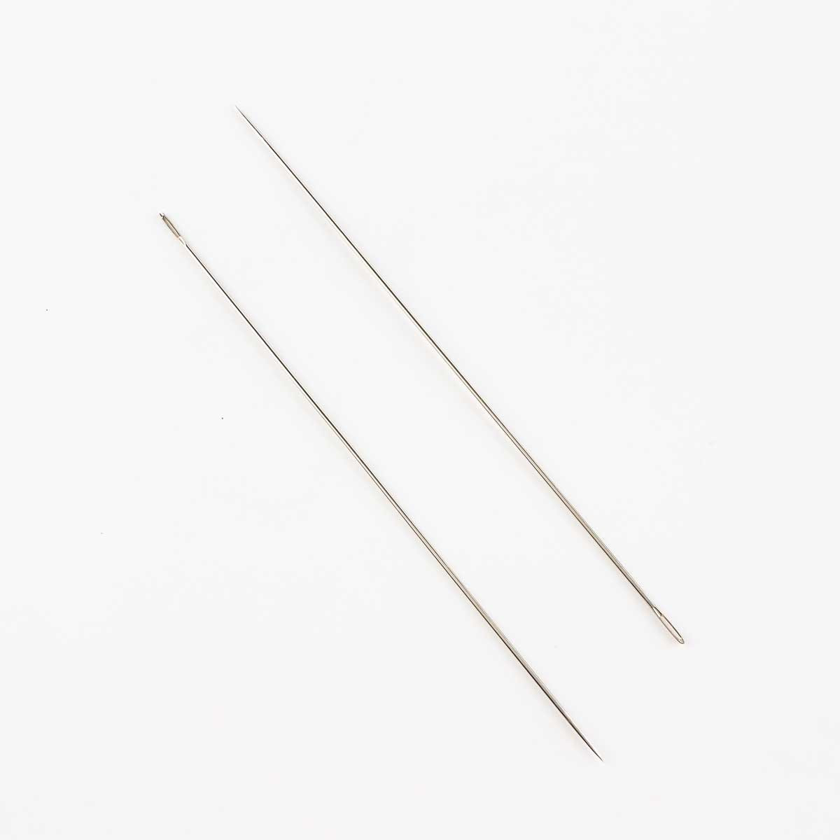 Agujas Para Muñeca TSL - Plateadas, 120 X 1.1 Mm, Pack De 10 Unidades En Funda Reutilizable