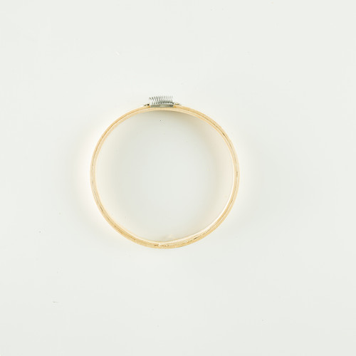 Aros de Madera Redondos para Bordar con Resorte 12 Juegos No. 5-B (12.5 cm)