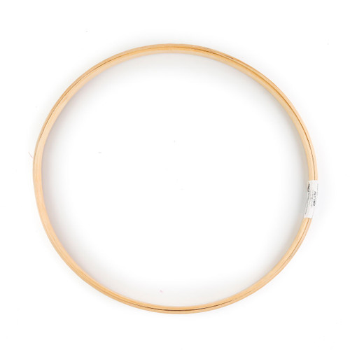 Aros de Madera Redondos para Bordar sin Resorte 1 par No. 35 cm