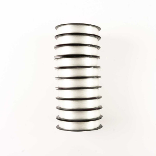 Hilo Nylon 10 Carretes de 100 m No. 0.40 mm