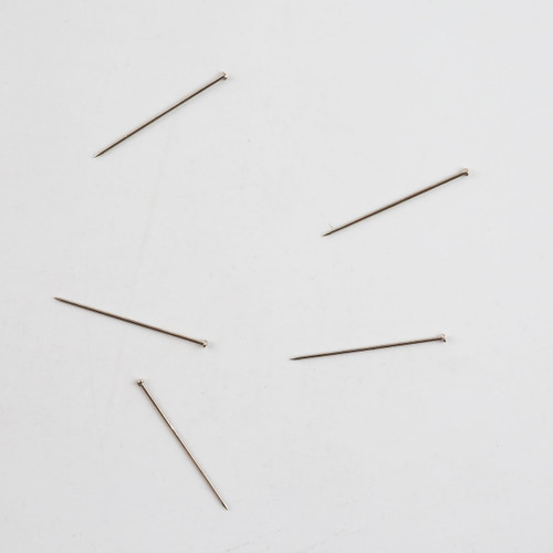 Alfiler con Cabeza de Hierro Niquelado 2400 pzas. #28 mm