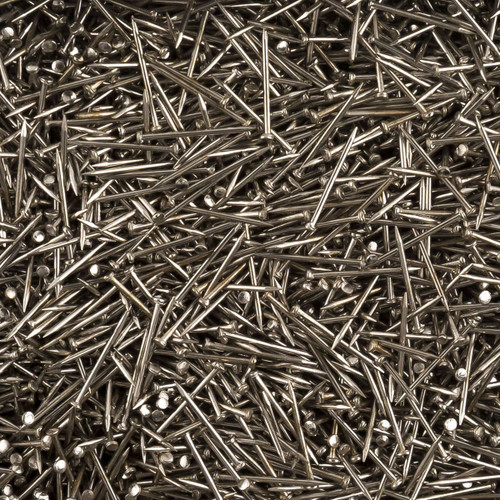 Alfiler Cabeza de Hierro Niquelado 500 g #13 mm