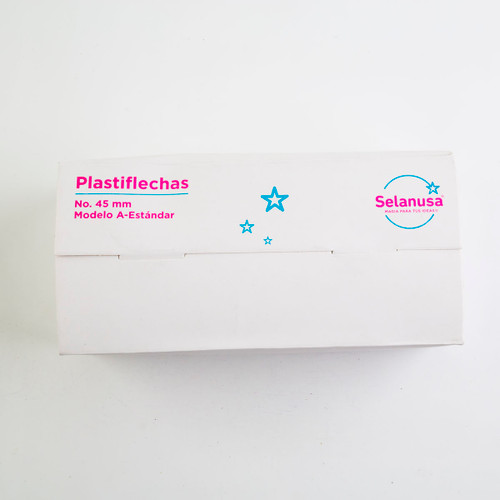 Plastiflechas Estándar Mod. "A" 5,000 Pzas. #45 mm