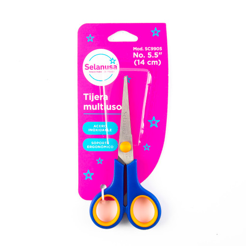 Tijera Multiusos con Mango Soft #5.5" Tijera Multiusos con Mango Soft #5.5"