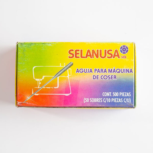 Aguja para Máquina de Coser 500 Pzas. #14