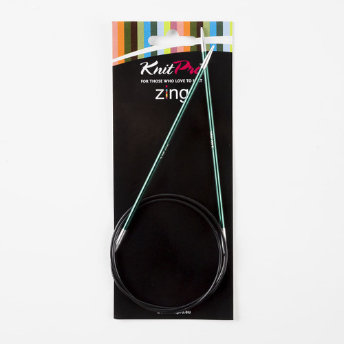Aguja Circular de Aluminio Zing de 80 cm No. 3 mm
