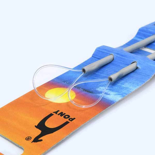 Pasacintas de Aluminio 5 Tarjetas con 2 Pzs.