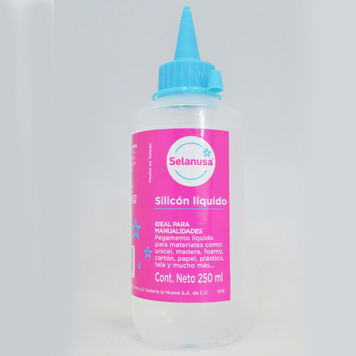 Silicón Líquido de 250 ml 12 pzas.