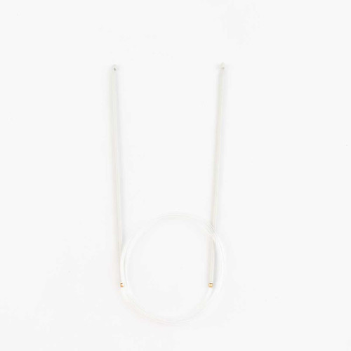 Gancho Tunecino Circular de Aluminio 80 cm 5 Pzas. #3 mm Gancho Tunecino Circular de Aluminio 80 cm 5 Pzas. #3 mm