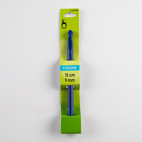 Gancho para Crochet de Plástico de Color 5 Pzas. #9 mm Gancho para Crochet de Plástico de Color 5 Pzas. #9 mm