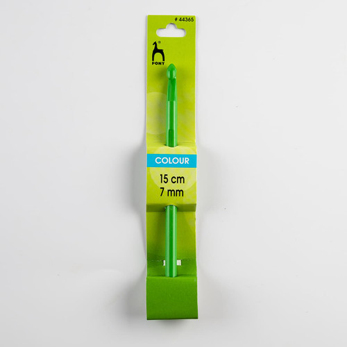 Gancho para Crochet de Plástico de Color 5 Pzas. #7 mm Gancho para Crochet de Plástico de Color 5 Pzas. #7 mm