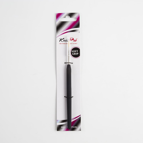 Gancho Crochet de Acero Mango Soft con Cabeza Dorada de 15 cm No. 1.00 mm Gancho Crochet de Acero Mango Soft con Cabeza Dorada de 15 cm No. 1.00 mm