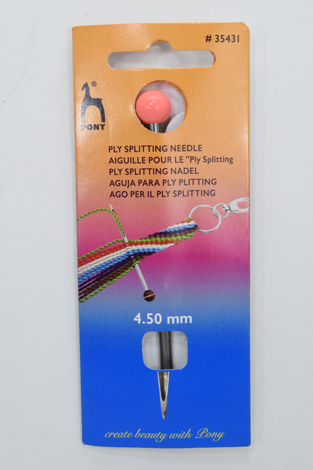 Aguja para Trenzado o Ply Splitting Pony 5 Pzas. No. 4.5 mm