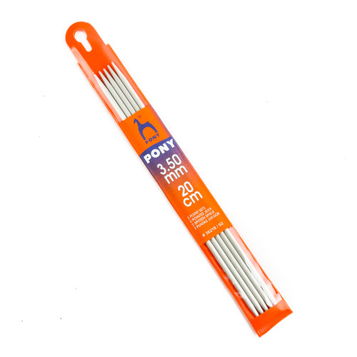 Aguja de Aluminio para Tejer 20 cm con 2 puntas 10 estuches con 5 Pzas. No. 3.5 Aguja de Aluminio para Tejer 20 cm con 2 puntas 10 estuches con 5 Pzas. No. 3.5