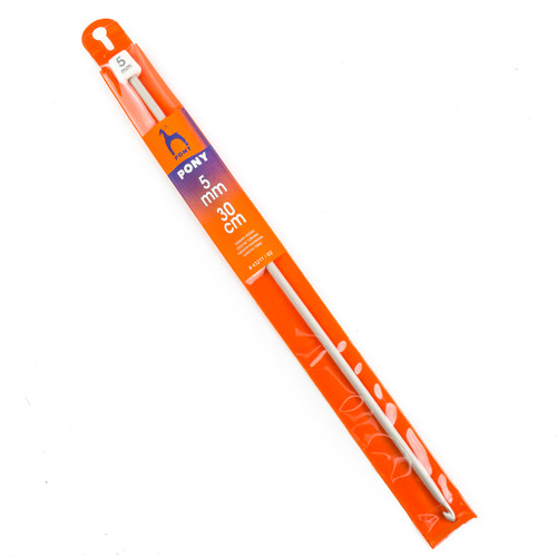 Gancho Tunecino de Aluminio con 30 cm 1 Cabeza 10 Pzas. No. 5 Gancho Tunecino de Aluminio con 30 cm 1 Cabeza 10 Pzas. No. 5