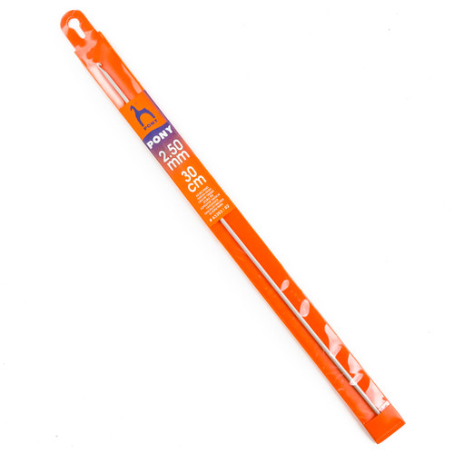 Gancho Tunecino de Aluminio con 30 cm 2 Cabezas 10 Pzas. No. 2.5 Gancho Tunecino de Aluminio con 30 cm 2 Cabezas 10 Pzas. No. 2.5