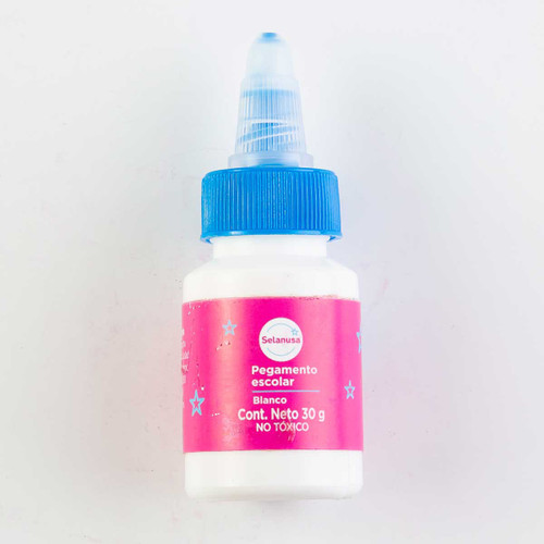 Pegamento Escolar 30 g 123-Blanco