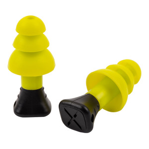 Allen Company ULTRX Silicone Ear Plugs – Yellow, 5 Pairs for Hearing Protection