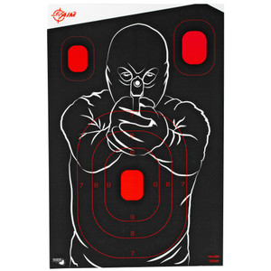 Allen Company EZ Aim 12x18 Bad Guy Reactive Paper Targets (5-Pack)