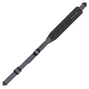 Allen Company BakTrak Terrain Rifle Sling in Black – Adjustable with Rubberized Traction Pad