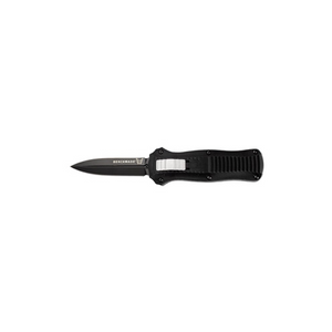 Benchmade Mchenry Mini Infidel Dagger Knife - Black Blade, Aluminum Handle, MOLLE Compatible
