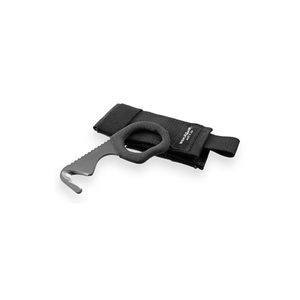 Benchmade Model 7 Rescue Hook Knife with Black Serrated Drop Point Blade and Molle-Compatible Handle