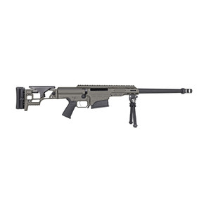 Barrett MRAD Covert .308 Winchester Bolt Action Rifle with Fluted Barrel, 17 Inches, Gray