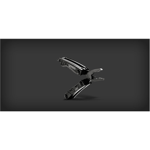 Gerber Gear Dime Micro Tool Keychain Multi-Tool with 12 Functions, Black Handle