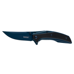 Kershaw Outright Spring Assisted Knife - Model 8320 with Blue Handle and Blade