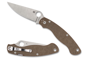 Spyderco Military 2 C36MPCW2 Tactical Folding Knife with CPM 440V Steel
