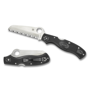 Spyderco Rescue 3 C14SBK3 Emergency Rescue Knife with VG-10 Serrated Blade and FRN Handle