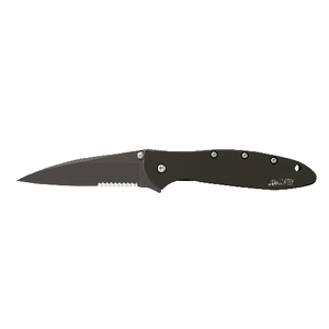 Kershaw Leek 1660CKTST 3-Inch Black Serrated Blade Pocket Knife