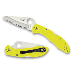 Spyderco Salt 2 C88SYL2 Black Blade Tactical Folding Knife