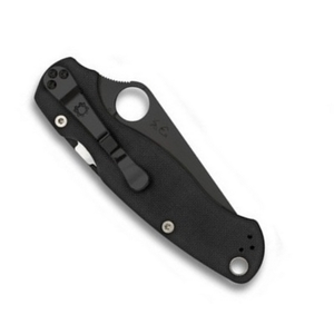 Spyderco Para Military 2 C81GPBK2 Folding Knife with CPM S30V Blade and G-10 Handle
