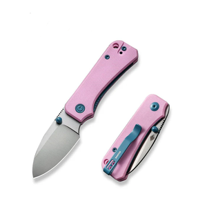 CIVIVI Baby Banter Thumb Stud Knife with G10 Handle and Nitro-V Blade, Model C19068S-10