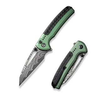 CIVIVI Knives Sentinel Strike Knife C22025B-DS1 with Damascus Steel Blade and Glass Breaker