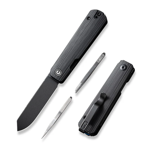 CIVIVI Knives Sendy Knife C21004B-2 – Compact EDC with Nitro-V Steel Blade and G10 Handle