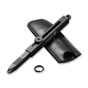 CIVIVI Knives Tac-N-Tweeze C19062B-A Precision EDC Tweezers with Leather Sheath