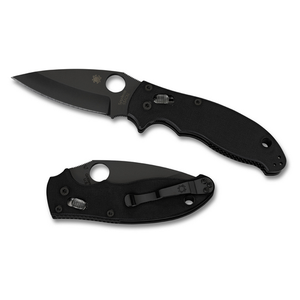 Spyderco Manix 2 Folding Knife C101GPBBK2 with CPM S30V Steel and G-10 Handle