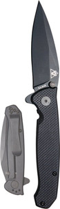 Ka-Bar TDI Flipper Folder Knife with G10 Handle and AUS8A Steel Blade