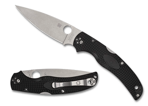 Spyderco Native Chief Black Lightweight Knife - Part C244PBK