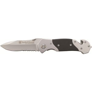 Smith & Wesson First Response Drop Point Folding Knife (Part Number: SWFRS)
