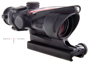 Trijicon TA31H68 4x32 ACOG Rifle Scope with Red Horseshoe Reticle for M16 Series