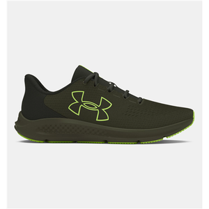 Under Armour UA Charged Pursuit 3 Big Logo Running Shoes Size 9.5 - Breathable and Lightweight with Charged Cushioning