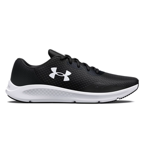 Under Armour Charged Pursuit 3 Running Shoes for Men - Size 8.5, Black/White
