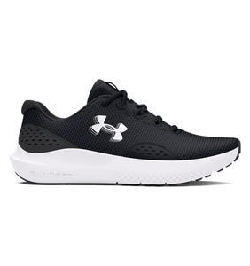 Under Armour UA W Charged Surge 4 Women's Running Shoes - Anthracite and White, Size 5.5